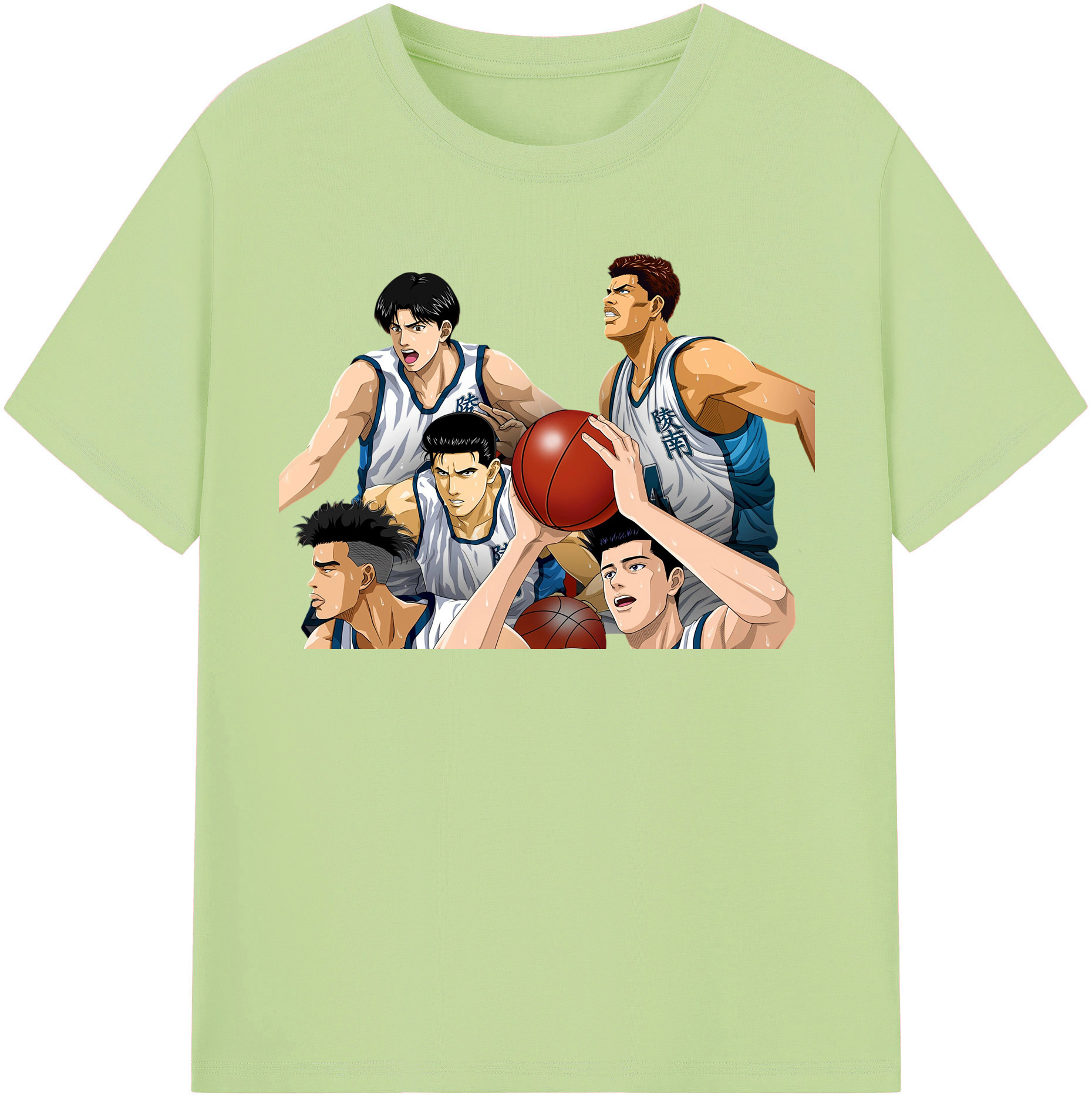 （画像用） SLAM DUNK／スラムダンク 綿100％半袖Tシャツ（フロントプリント）